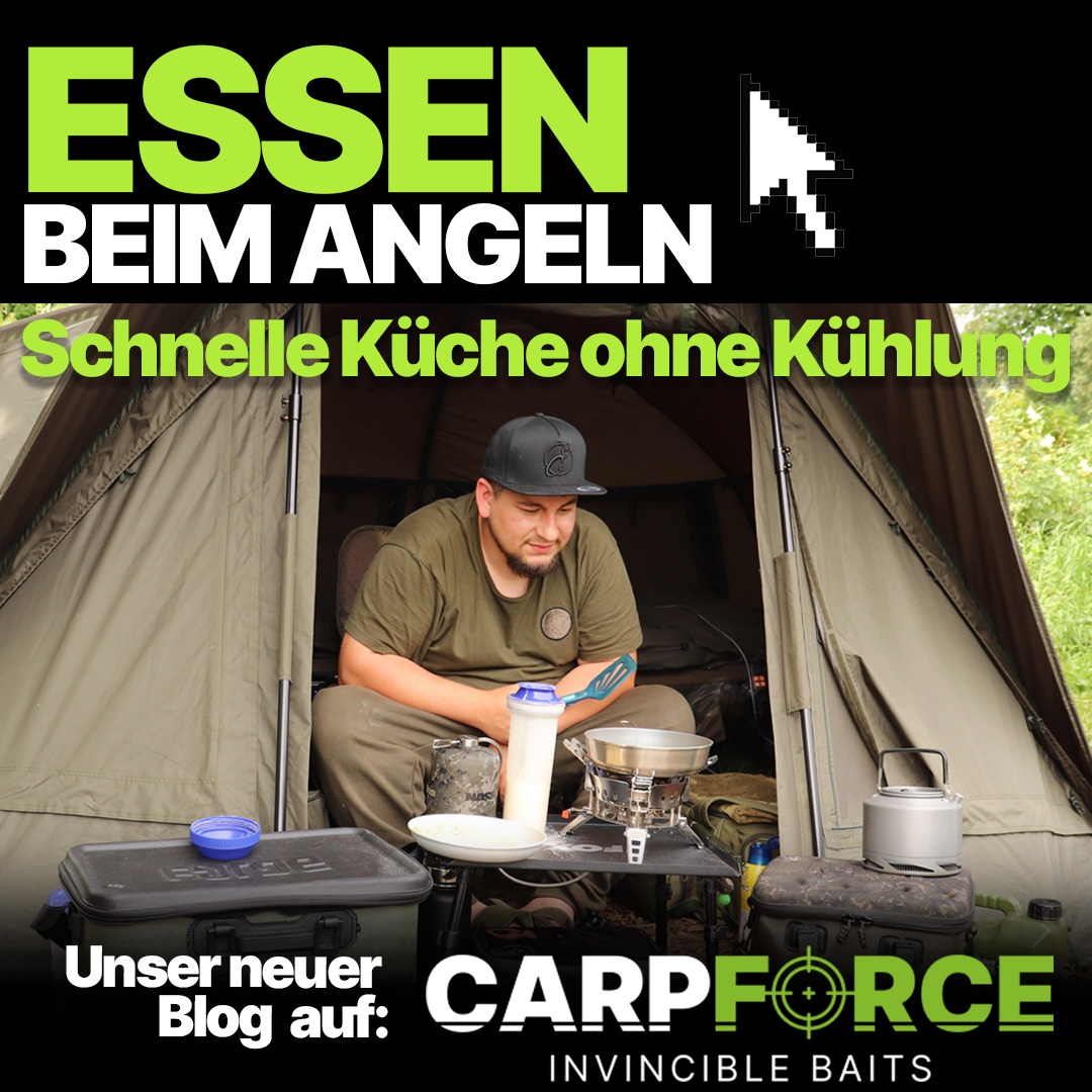 Essen beim Angeln