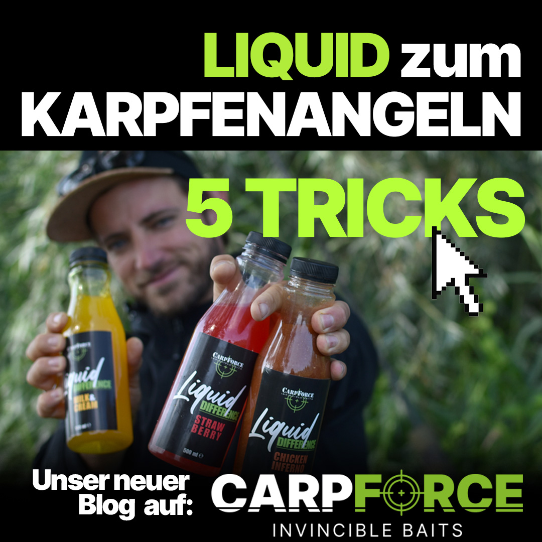 Liquid zum Karpfenangeln