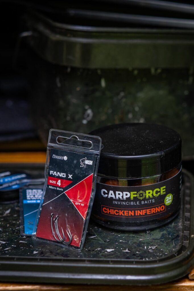 Justus setzt auf Inferno Hookbaits und Pineapple PopUps als Topper